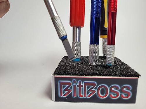 Soporte organizador de cuchillos Hobby para Xacto, cuchillos de precisión y bisturíes