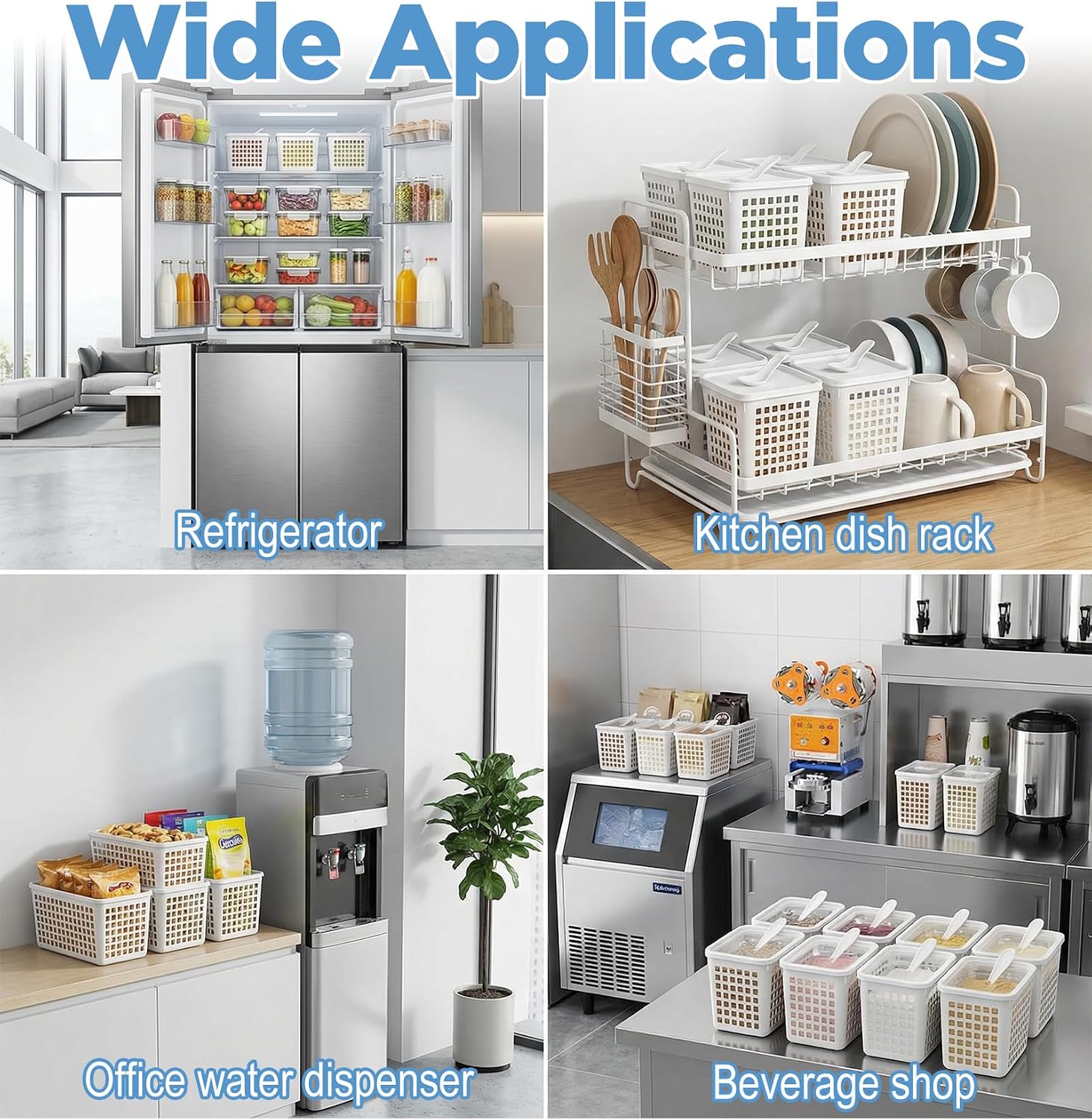 Fridge Mats, Cuttable Silicone Fridge Drip Catcher Tray for Water Dispenser