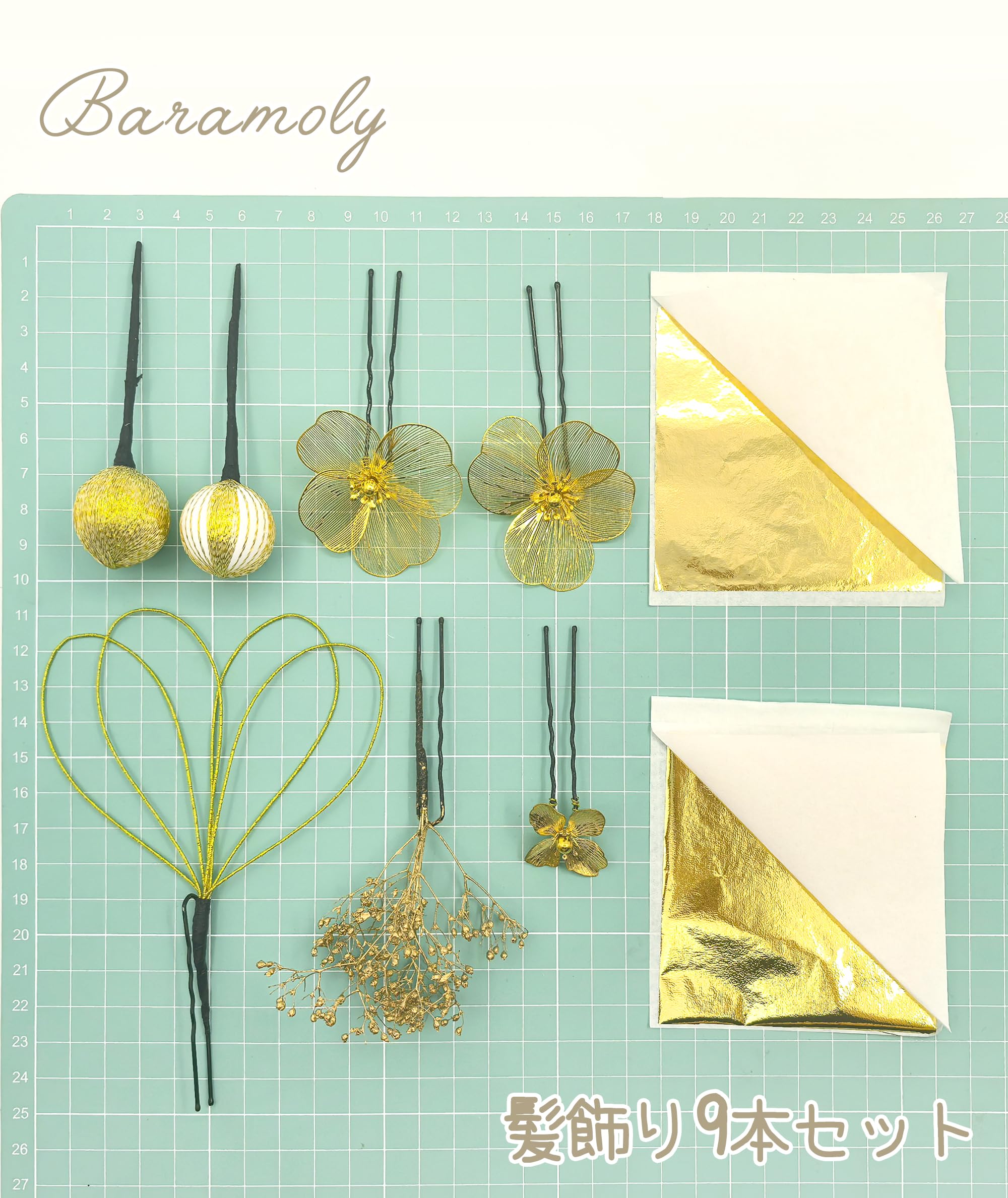 Baby's Breath Hair Ornament for Yukata & Kimono