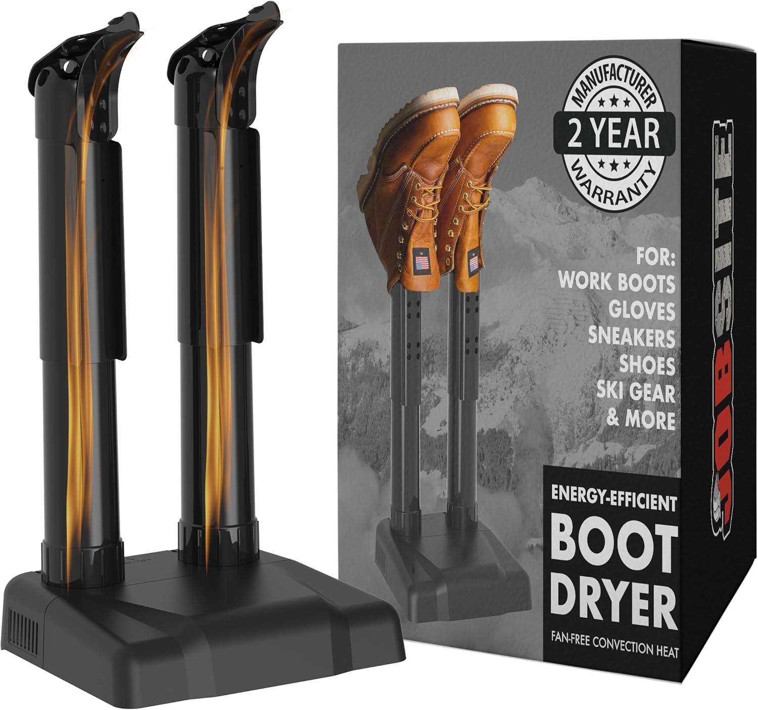 JobSite Boot Dryer - Silent Shoe Dryer