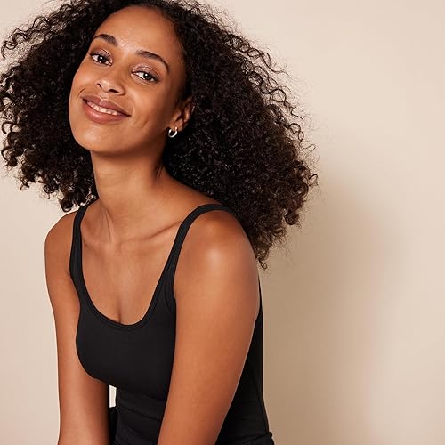 Miniatura 5 de Tienda Essentials - Camiseta sin mangas de tirantes ajustada para mujer