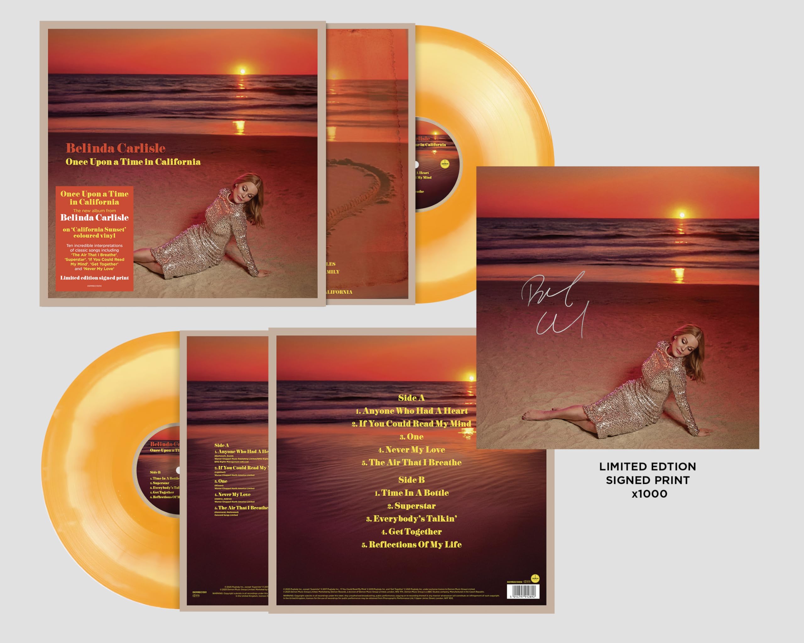 Once Upon A Time In California Limited Autographed Sunset