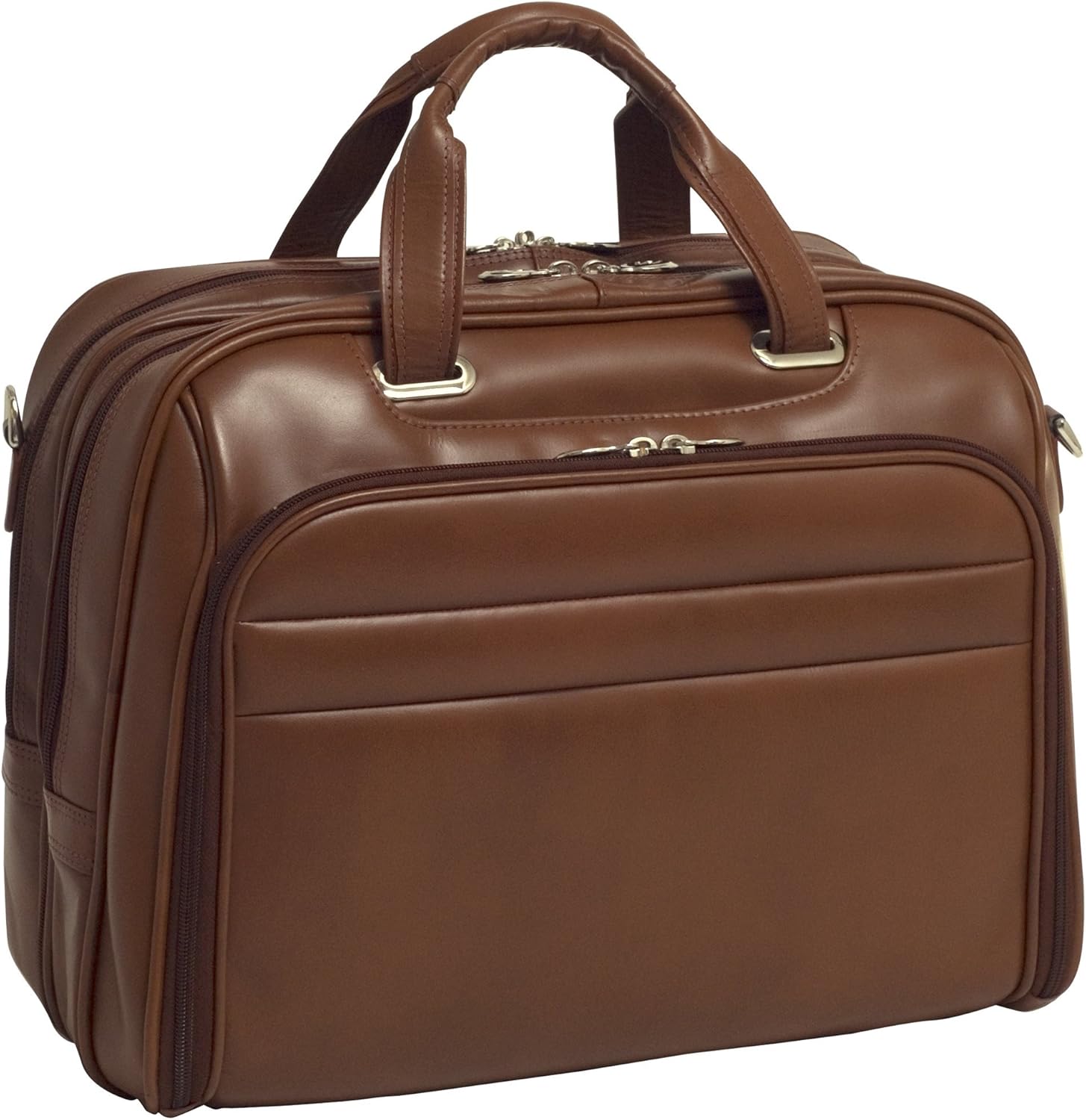 One-Day Sale: Up to 60% Off McKlein USA Springfield 15.4" Leather Double Compartment Laptop Briefcase