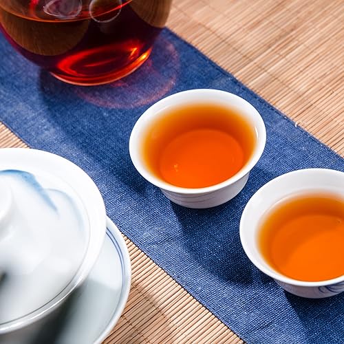 Miniatura 6 de ChaWuWarmSun B Té negro Lapsang Souchong, sin humo, 3.5 oz100 g, Hong Cha chino de hoja suelta