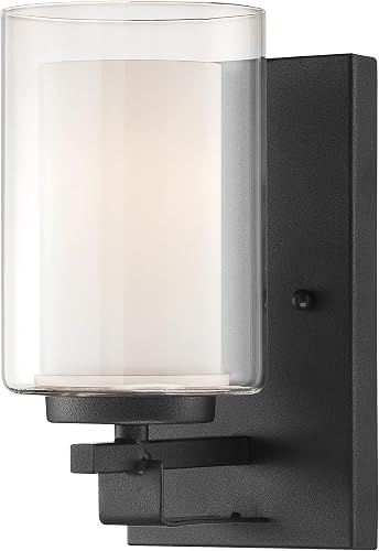 Minka Lavery 6101-66 Parsons Studio Vanity Bath Light, 1-Light, 100 Total Watts,
