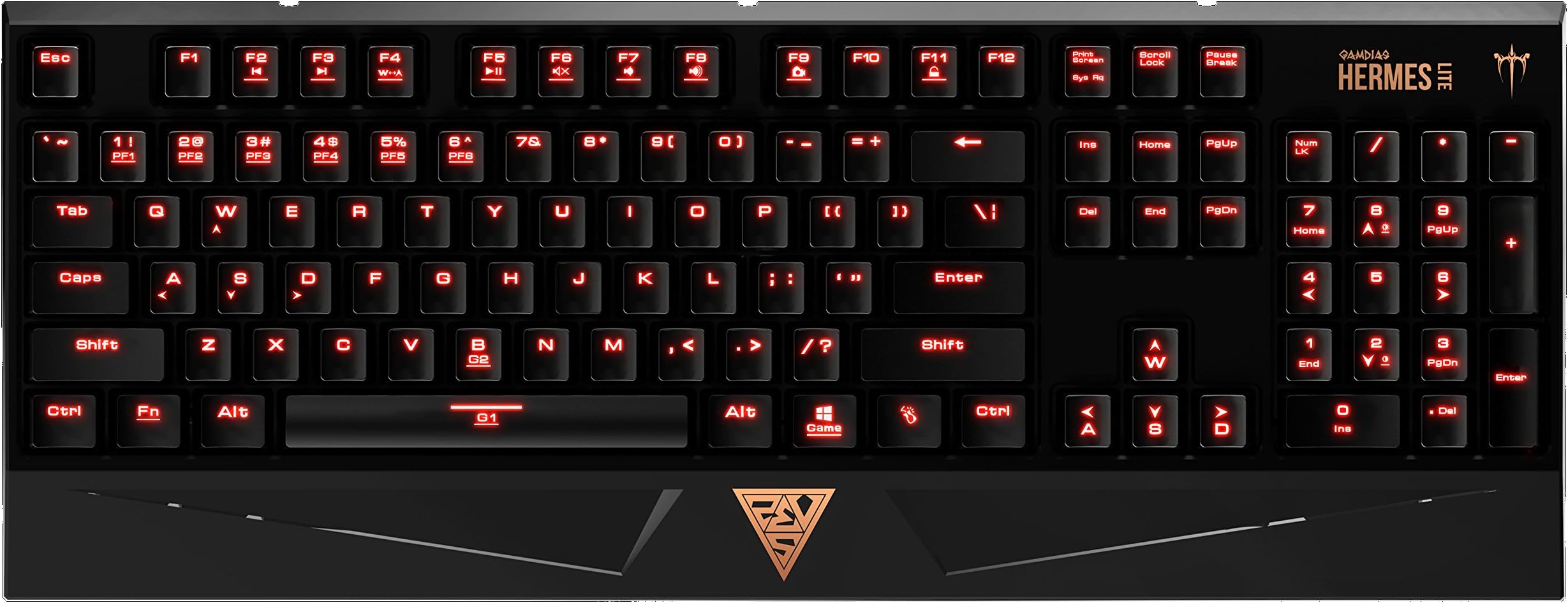 GAMDIAS Hermes Lite Mechanical Keyboard