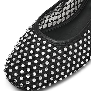 Amazon.com | Steve Madden Women's Auden Ballet Flat, Black