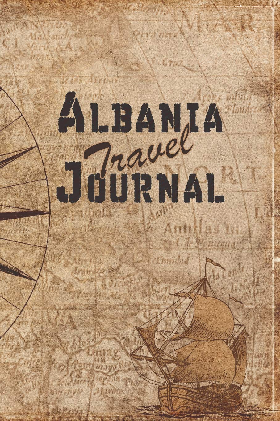 Albania Travel Journal: 6x9 Travel Notebook with prompts and Checklists perfect gift for your Trip to Albania for every Traveler