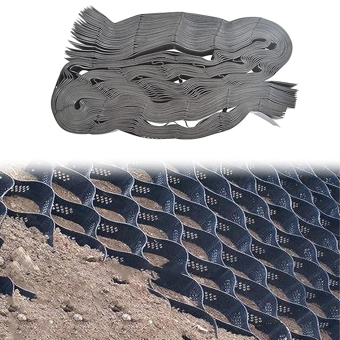 Buy Geogrid Gravel/Soil Stabilizer Geogrid for Steep Slope Landscaping