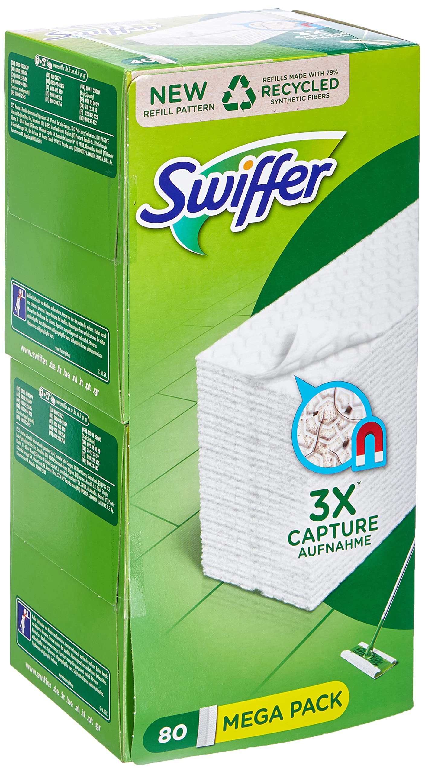 Swiffer AntiDust Cloths, Pack of 80 Buy Online in United Arab