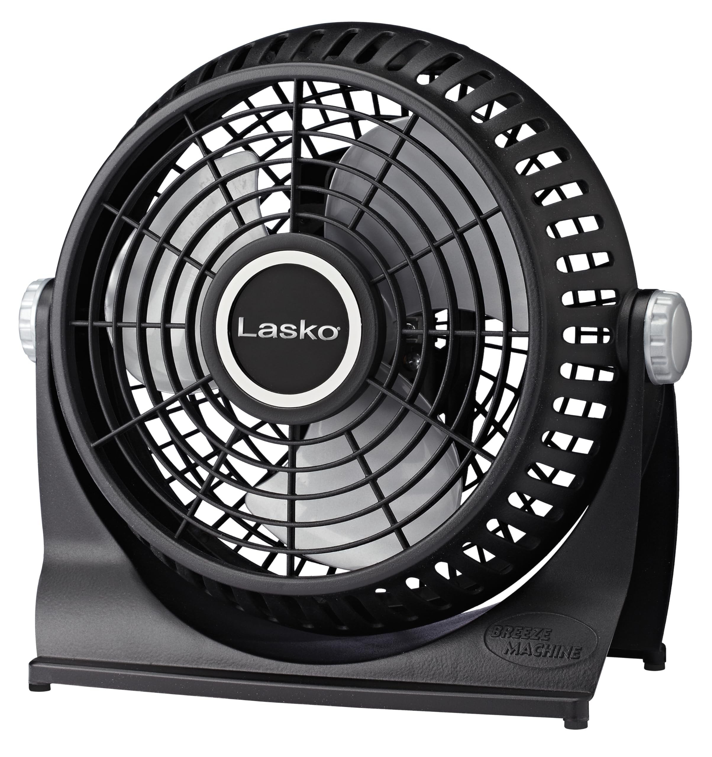 Lasko Breeze Machine Pivoting Floor/Table, 2-Speed, Black (507) Household Fans