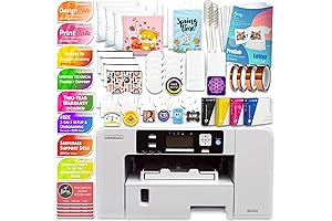 Sawgrass UHD Virtuoso SG500 Sublimation Printer with 20ml Ink Deluxe Starter Bundle
