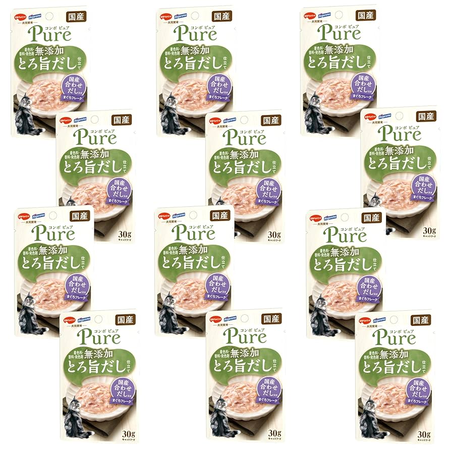 コンボピュア　15歳　42袋 Amazon | コンボピュア キャットフード ピュア キャット 15歳