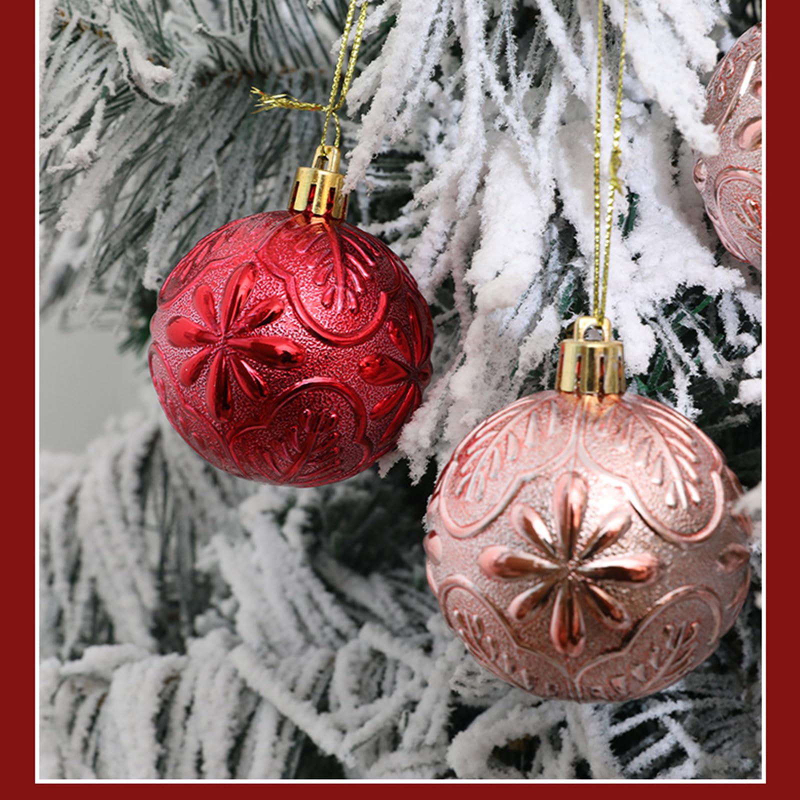 Weihnachtsbaum-Verzierungen Weihnachten Elegant Hängende Ornament Für Baum Und Party Anhänger Dekoration Charme Stilvolle Hängende Kugel