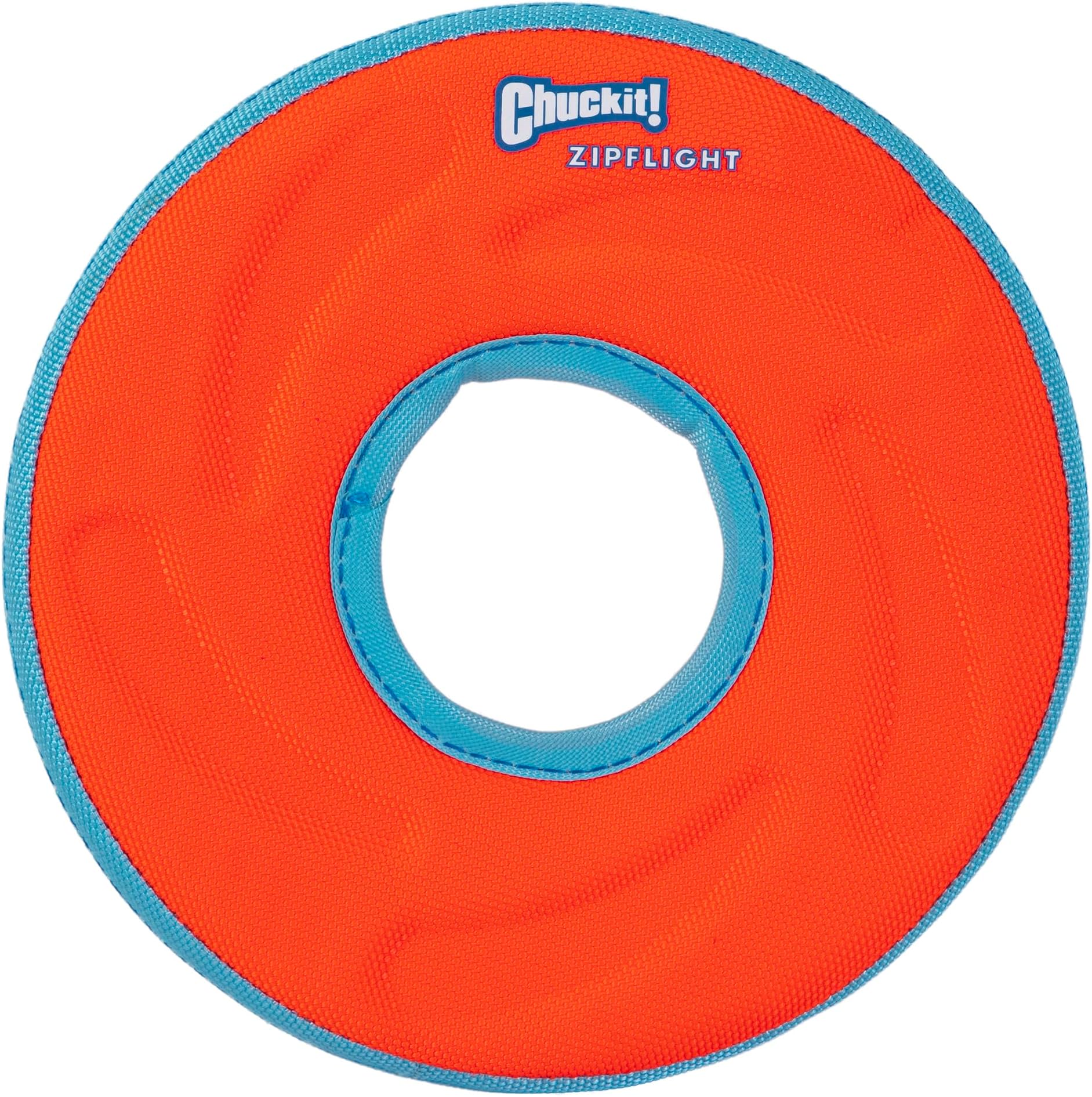 Zipflight Flying Disc Dog Toy, Small (6"), Green and light Blue