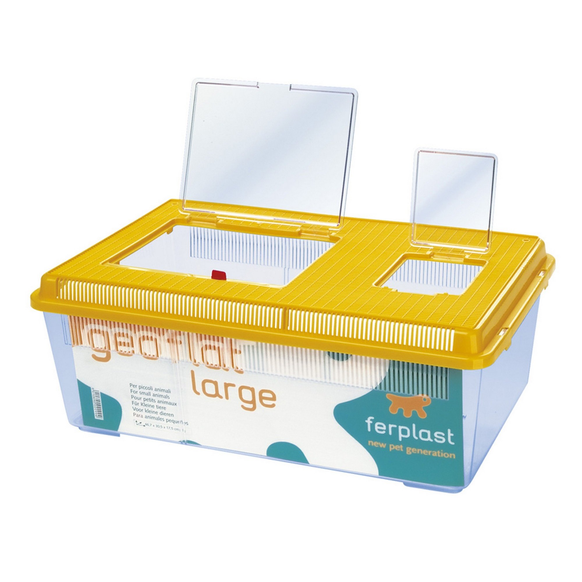 Ferplast Aquarium en Gel Flat 46,7 x 30,5 x 17,5 cm 8 l