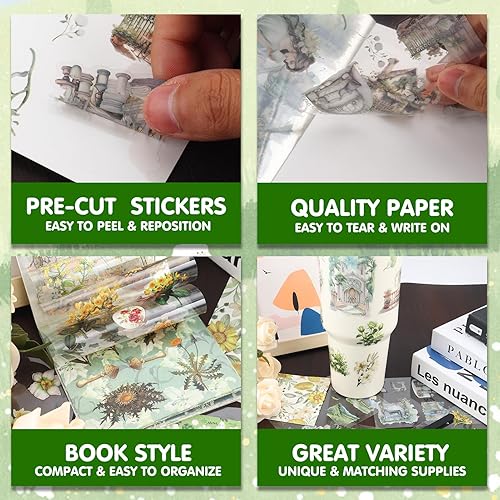 Miniatura 10 de 3500 calcomanías coreanas para tarjetas fotográficas Kpop, calcomanías de decoración de libros, calcomanías estéticas con purpurina de mariposa,