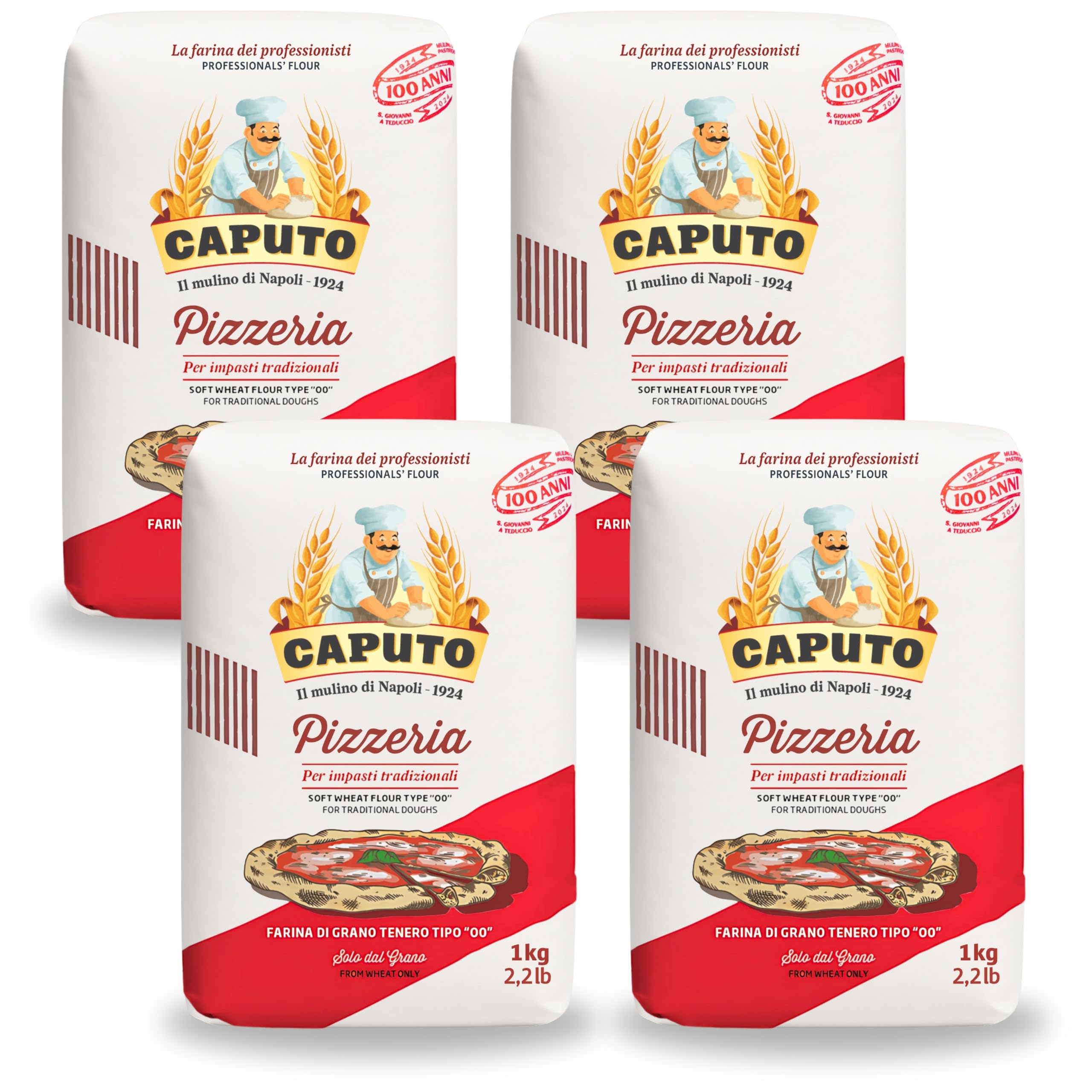 Caputo Pizzeria - Harina Italiana, Para Pizza Napolitana Clásica - Distribuido por Laborawi (2 Kg) — view 9