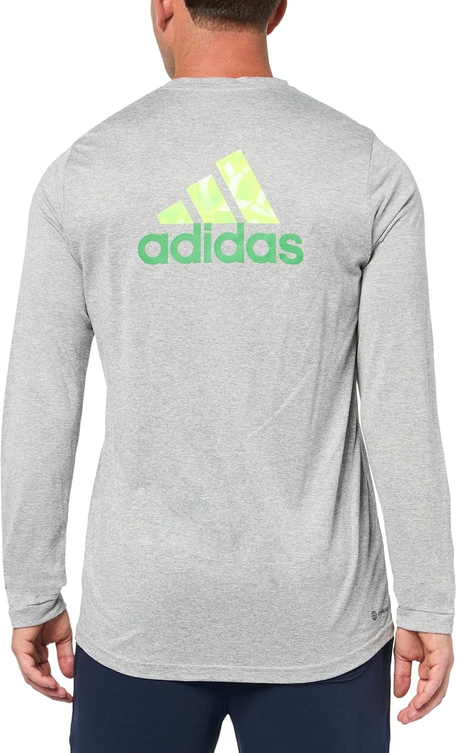 adidas Mens Austin Fc Long Sleeve Pre-Game T-Shirt - Image 3