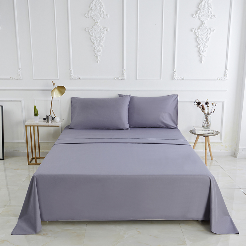 Bianca Drap-housse en satin de coton 400 fils pour lit double