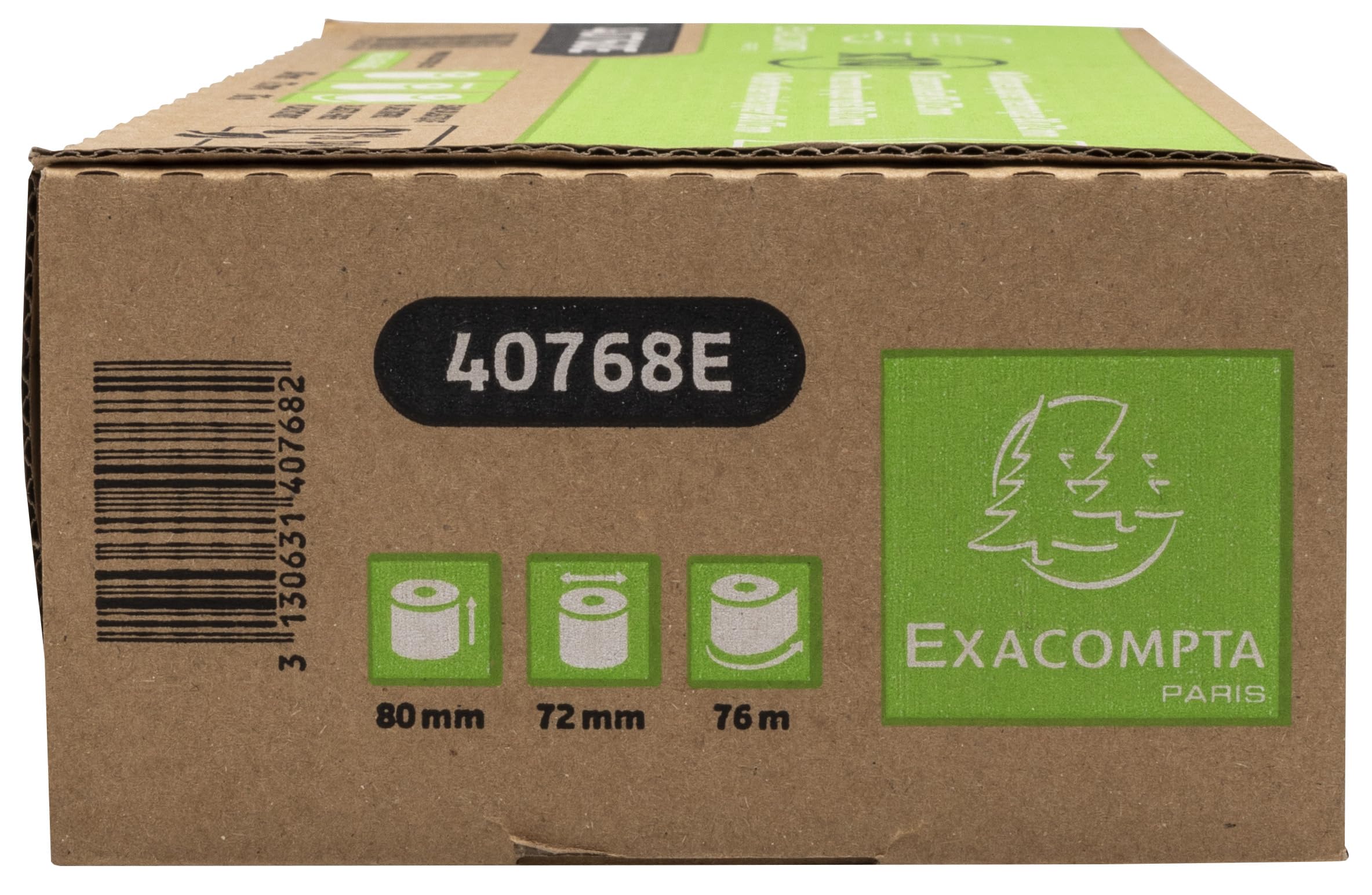 Thermische rol voor kassa 1 laag - Exacompta