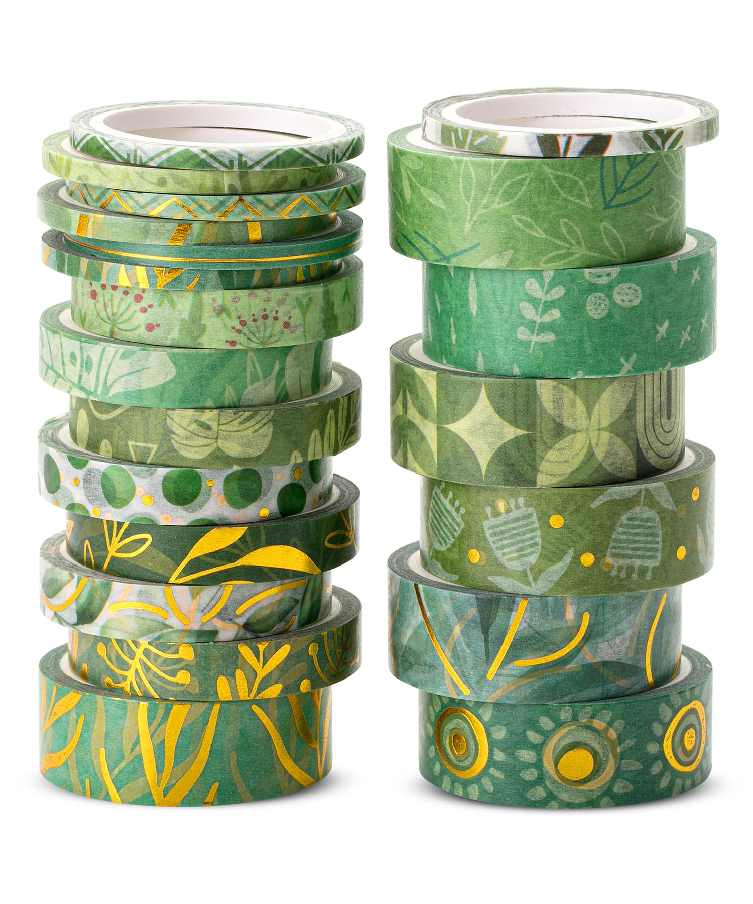 Mr. Pen Washi Tape Set - 21 Floral Rolls -14