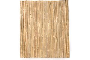 Mininfa Bamboo Slat Screening: Eco-Friendly Privacy Fence for Balcony, Wind Protection