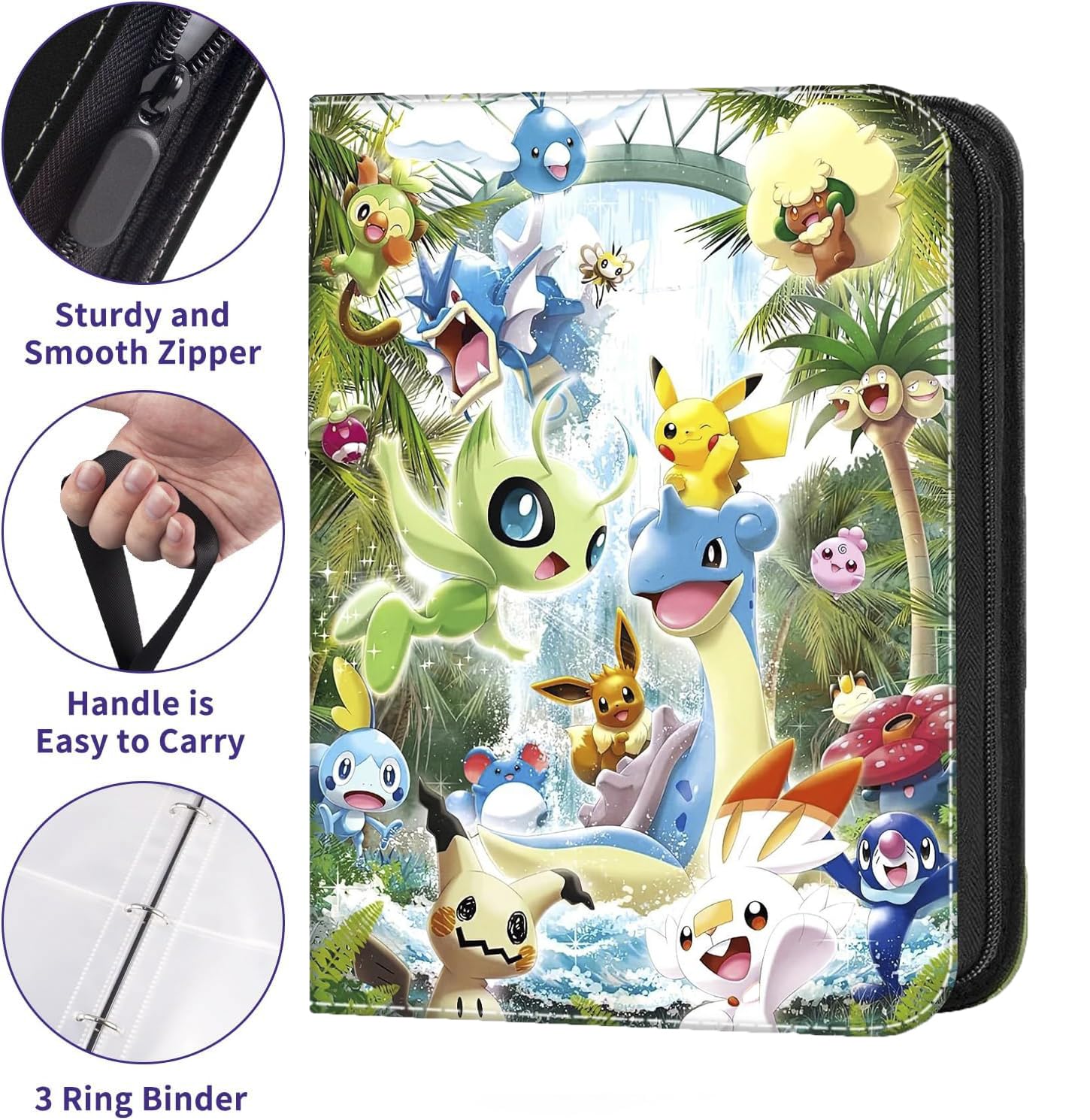 ALBUM CLASSEUR COLLECTION Carte Standard 400 Pochette 50 Pages Yugioh