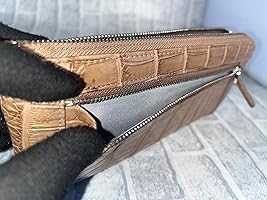 いぐページ　クロコダイル財布 クロコダイル 本革 ワニ 長財布 ウォレット ラウンドファスナー