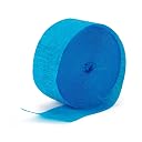 Aqua Blue (Turquoise) Crepe Paper (1 roll) gallery image