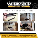 Workshop Wet/Dry Vacs WS12510A 1-1/4-Inch Floor Nozzle for Wet Dry Shop Vacuum