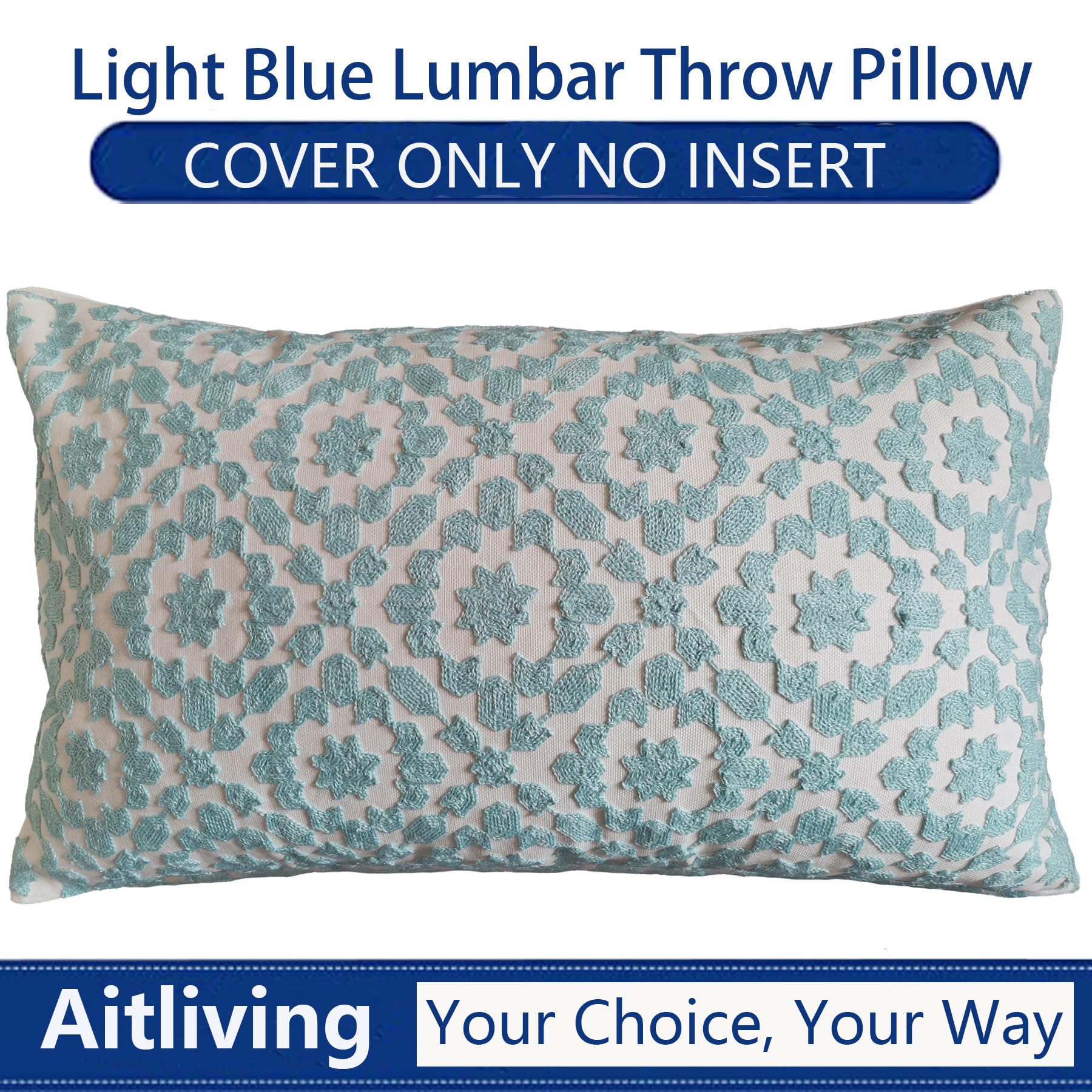 Amazon.co.jp: Aitliving装飾クッションカバー 無地カラー コットン