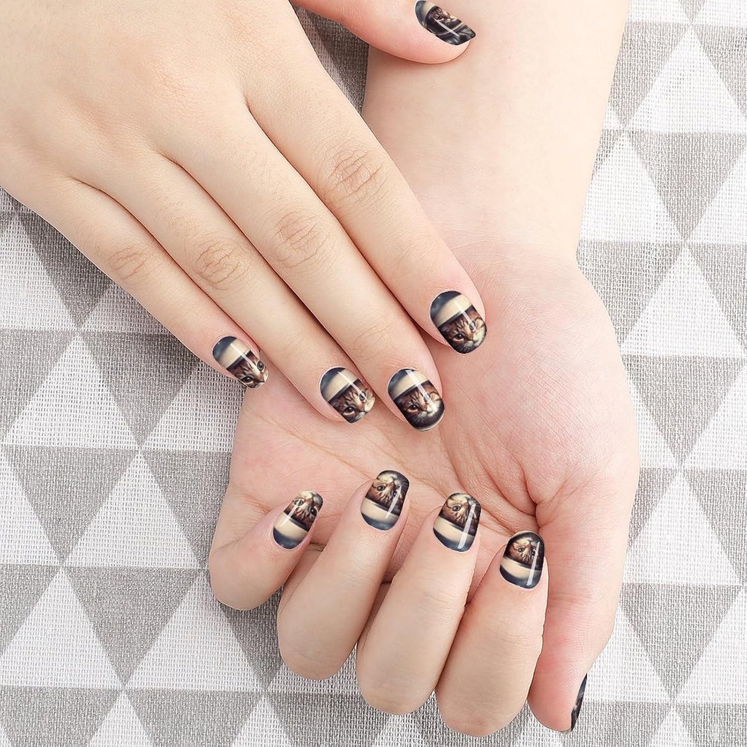 Nail Strips Bundle Full Wrap Long Lasting Nail Polish Strips Easy Application and Removal Salon Quality Self Adhesive Art Stickers for Women Gifts