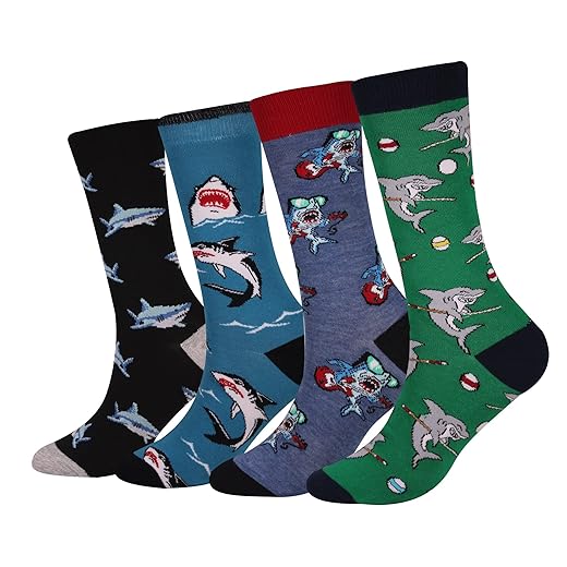 Cansok Herren Neuheit Kleid Wadensocken