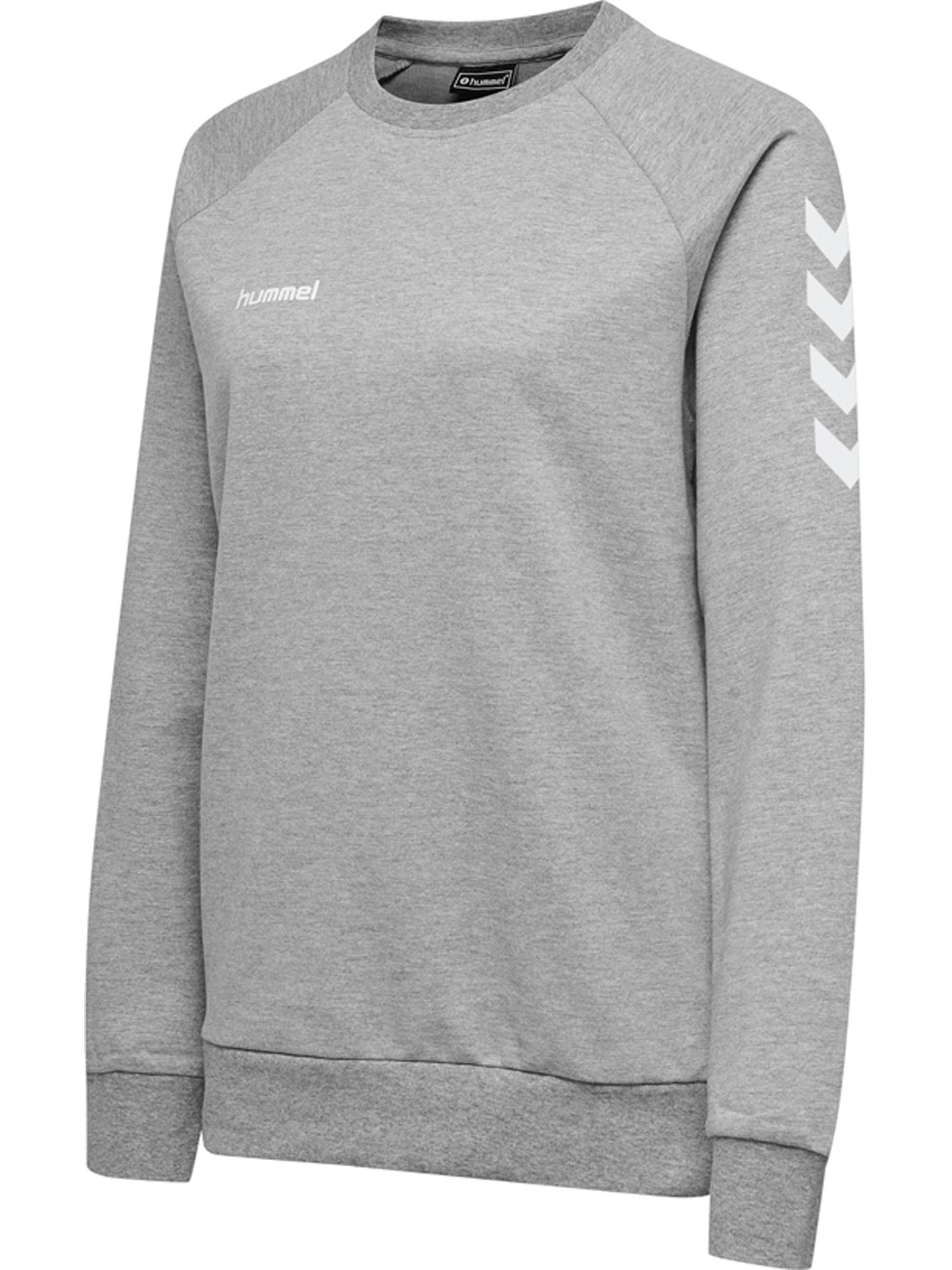 Hummel Damen Grey Melange Sweatshirt Hmlgo