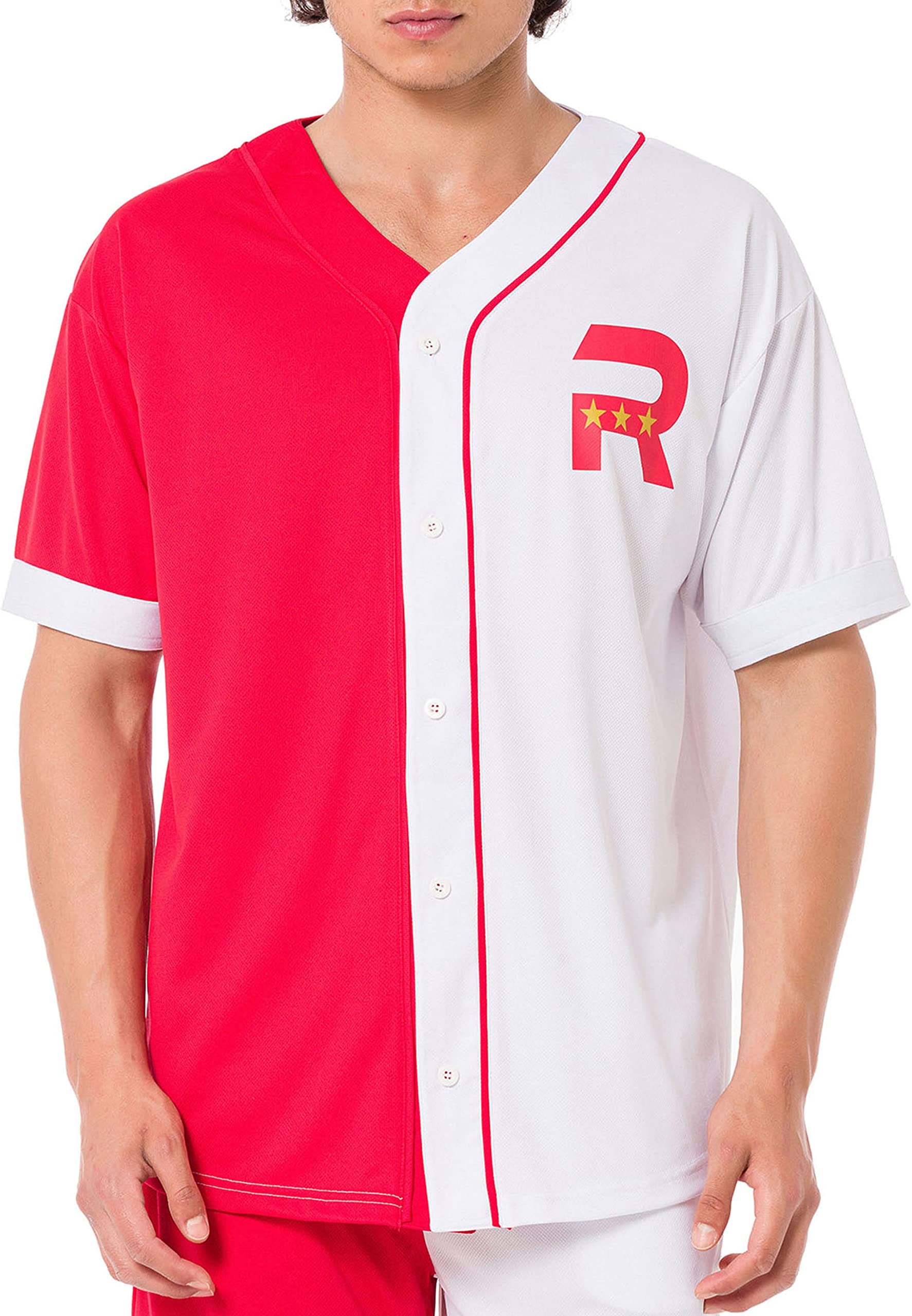Redbridge Camiseta de béisbol de manga corta camiseta aireada camisa deportiva