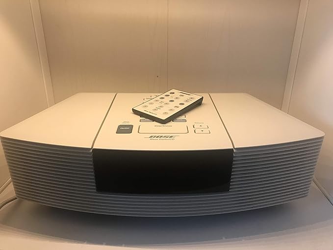Bose Wave Radio/cd Player White in Color Electronics
