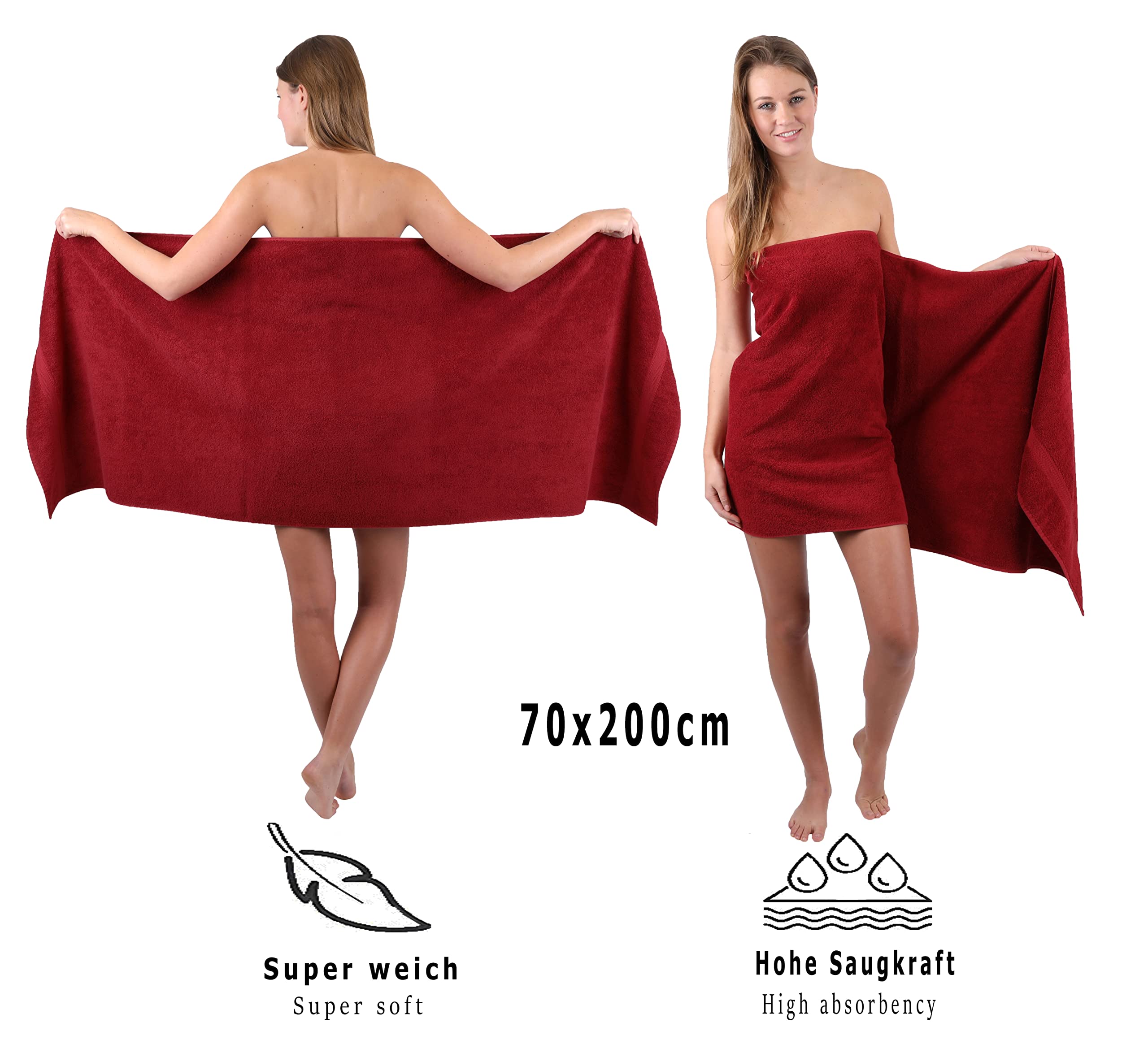 ASCIUGAMANO TELO MARE SPORT CRESSI 120 X 50 Cm. ROSSO - Oceano Sport