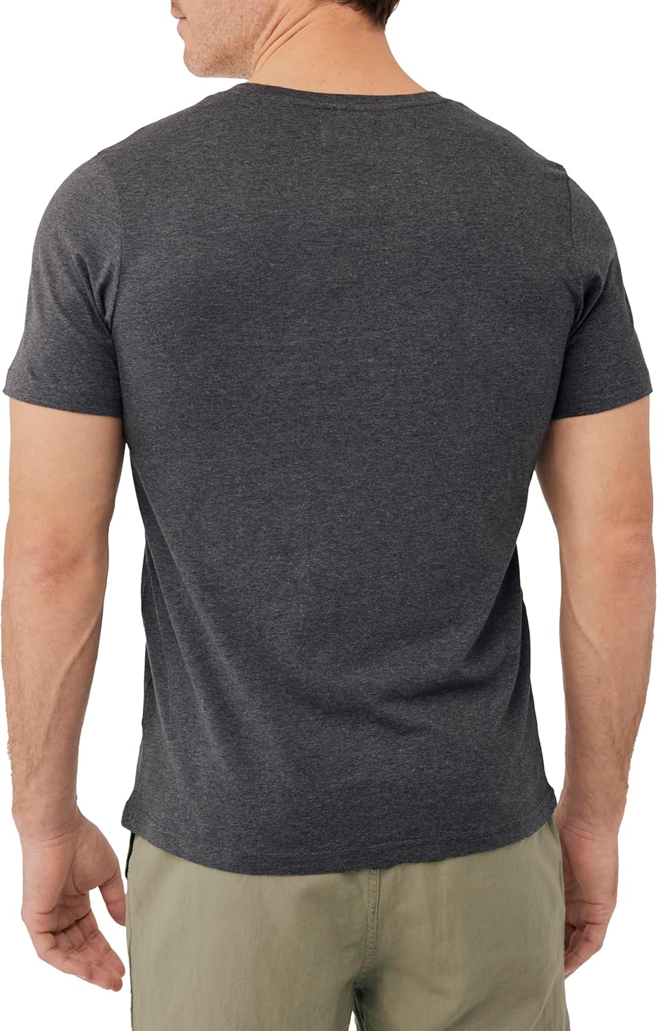 Pact Men's Organic Cotton Softspun Standard Fit Crew Neck T-Shirt, Pack of 5 - Image 3