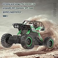 Vista 2 de Double E Automóviles de control remoto 1:18 de doble motor recargable para camionetas 4x4 todoterreno
