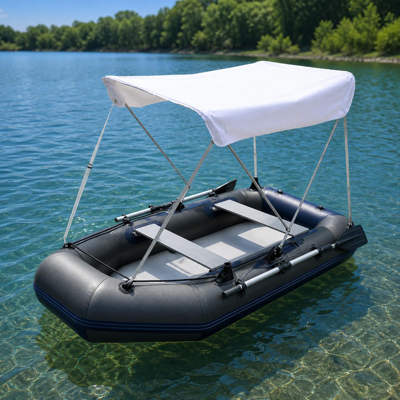 Tendalino per Barca,Estensione Tendalino a T,Estensione Tendalino Barca,Tendalino per Barca Parasole Pieghevole Copertura,Impermeabile,per Yachts,Motoscafi E Barche da Pesca