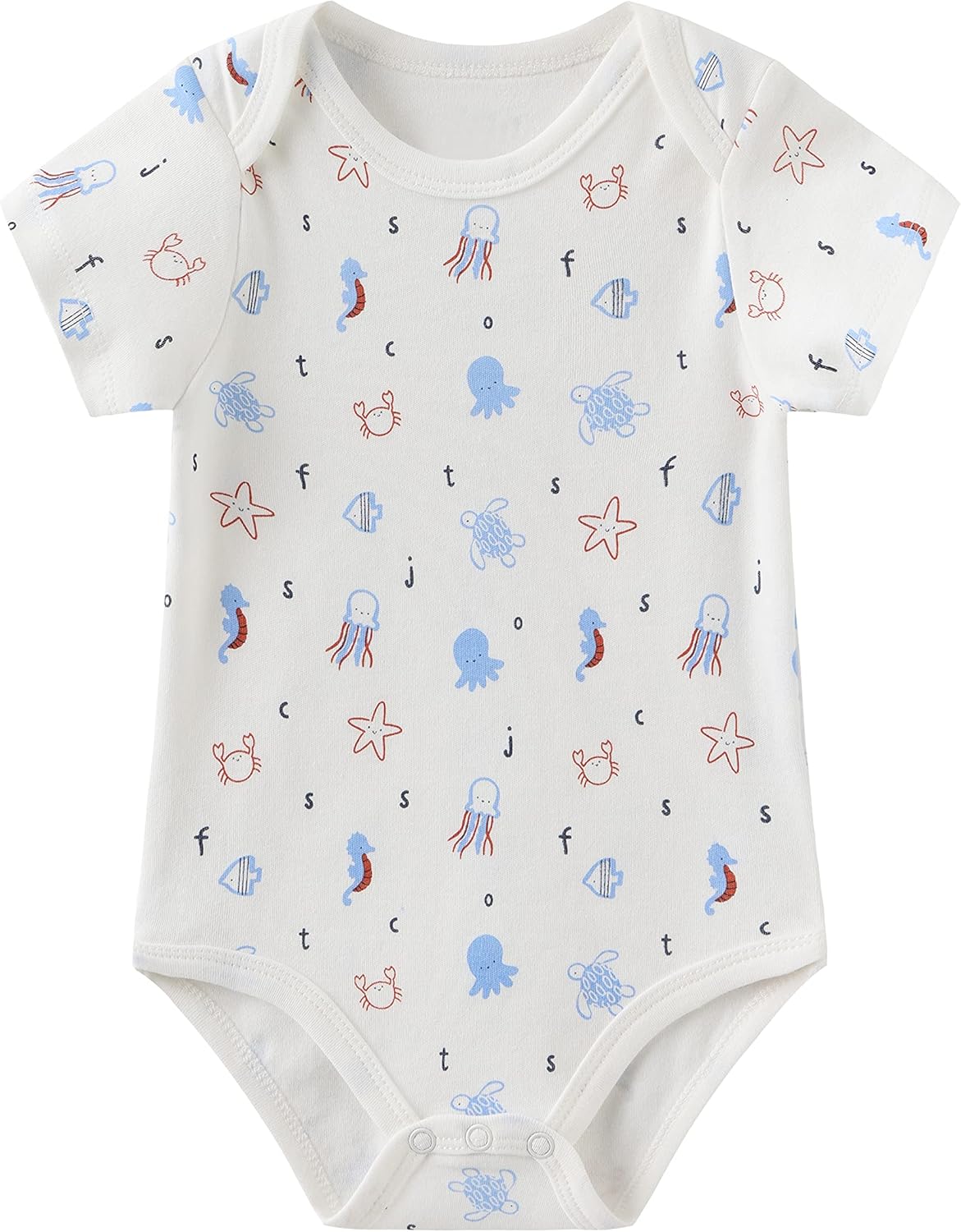 Kiddiezoom Baby Layette Set Baby Boys' 9-Piece Bodysuits Pants Set Toddler Girl Boy Unisex Baby Gift Sets - Image 6