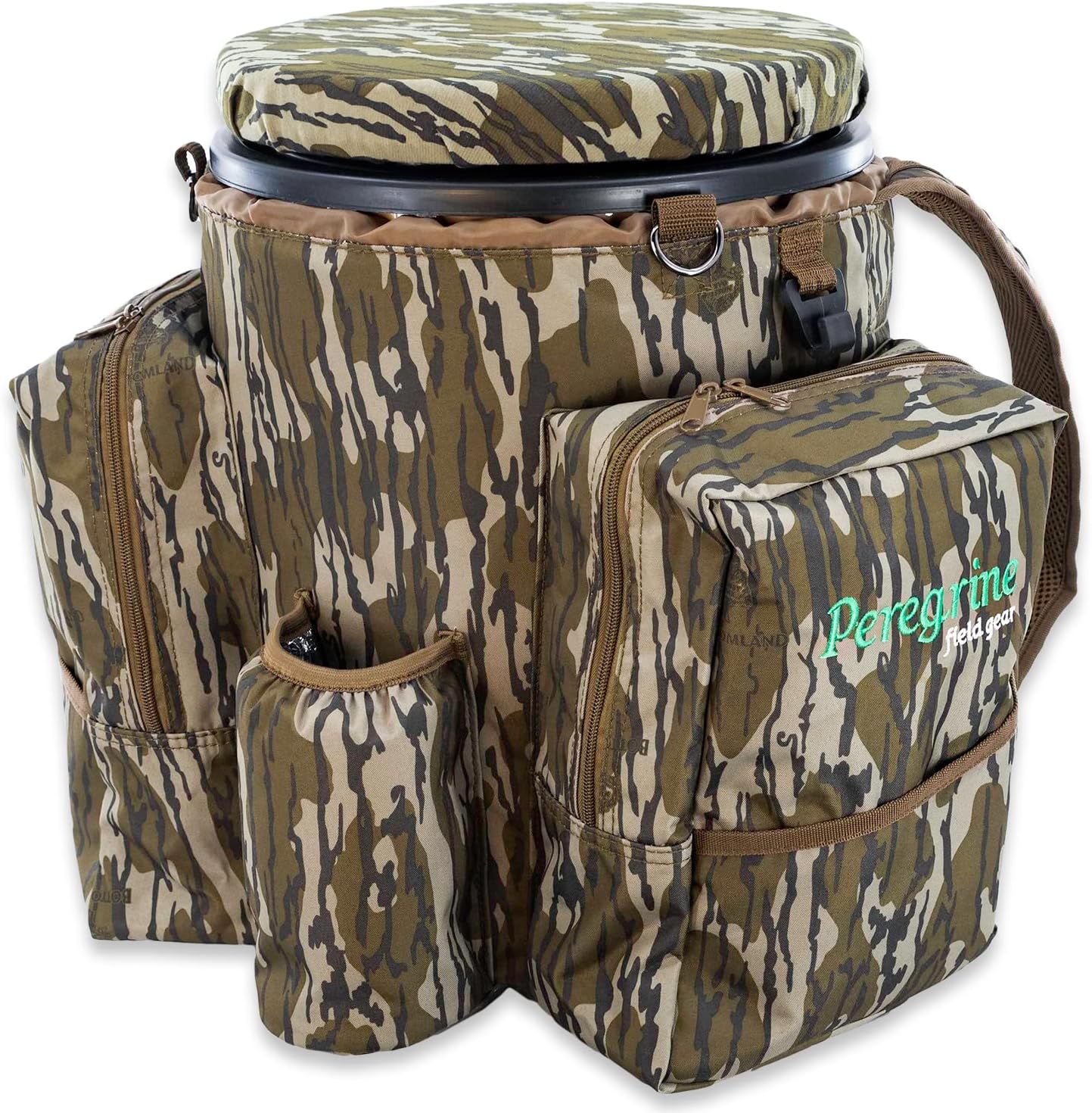 Backpack for 5 Gallon Buckets for Ice Fishing, Picking