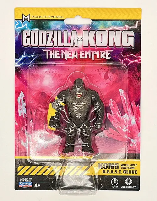 Figurita Godzilla x Kong: Kong con Guante B.E.A.S.T. Edición Limitada Coleccionable
