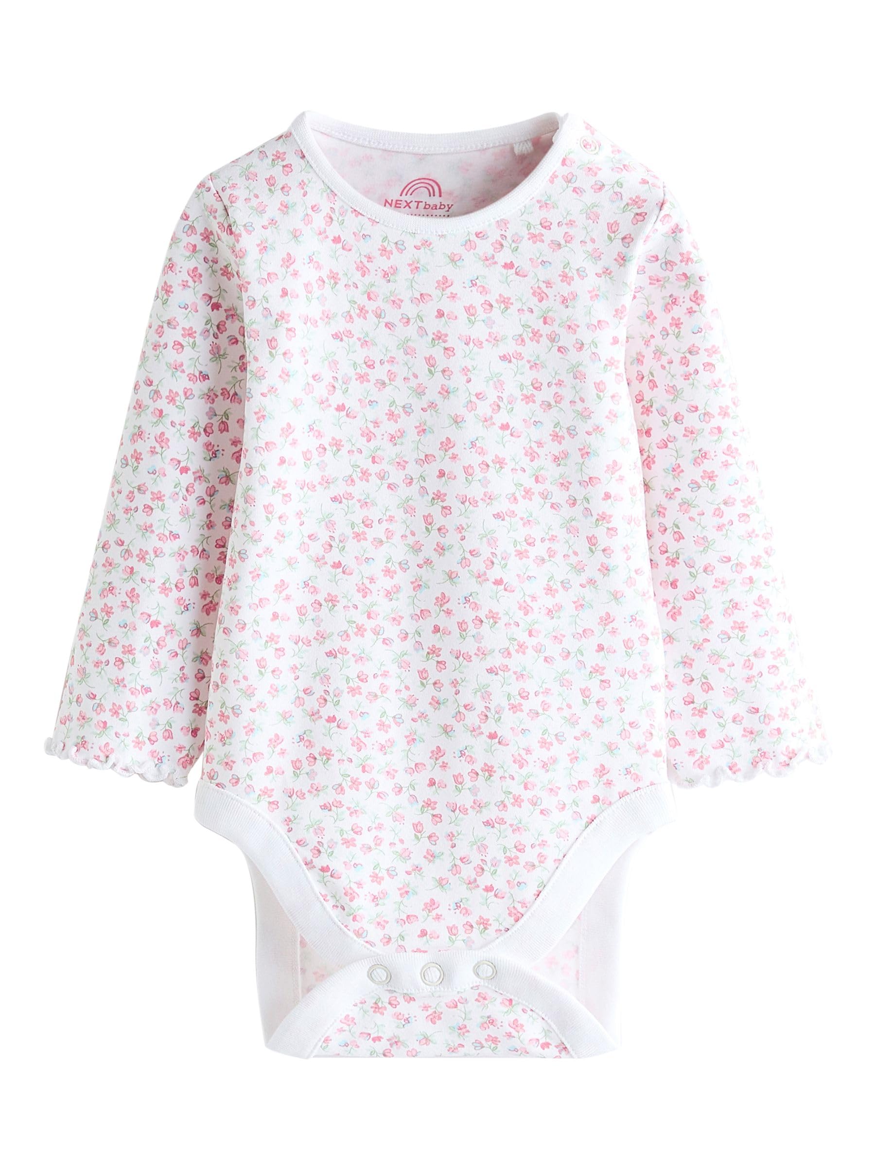 NEXT Bebés niña Conjunto de Peto y Bodi de Manga Larga para bebé