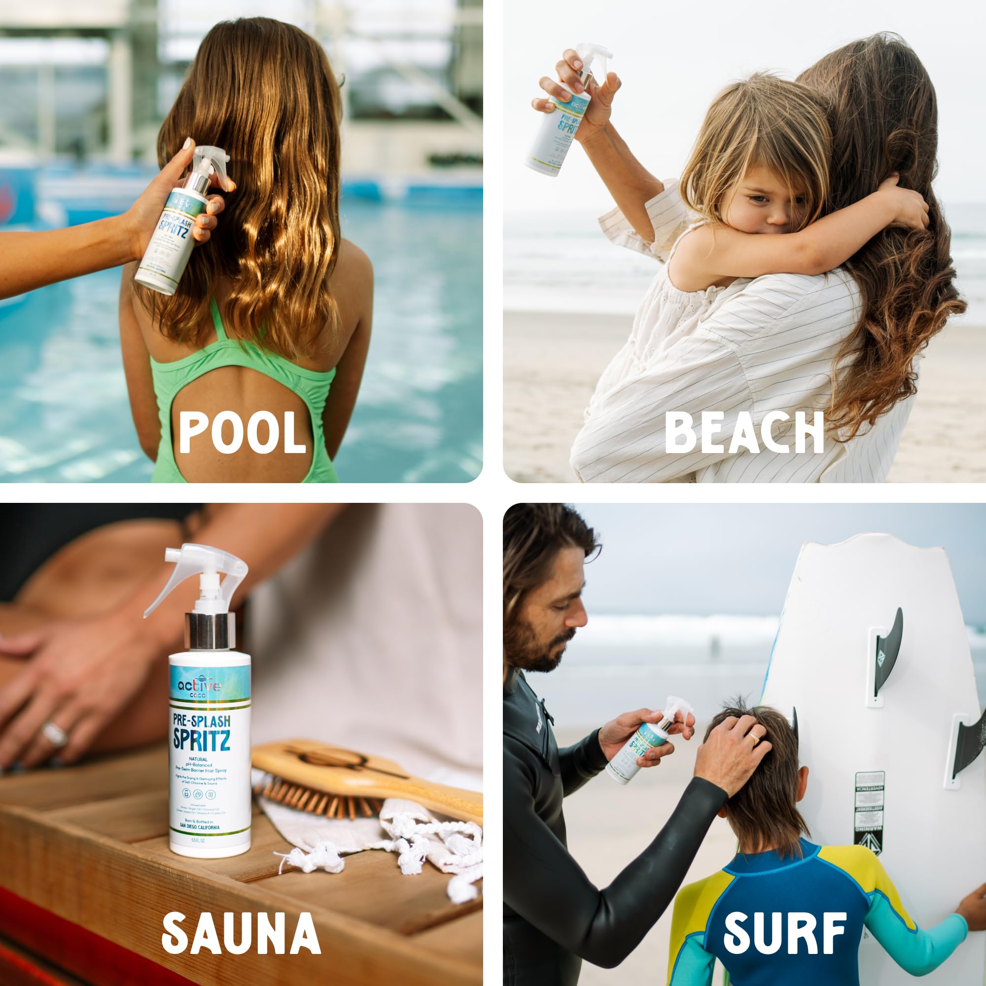 Active COCO Pre-Swim Hair Protection Spray