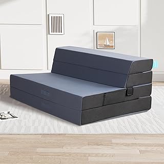 LIKIMIO Folding Foam Mattress with Cover