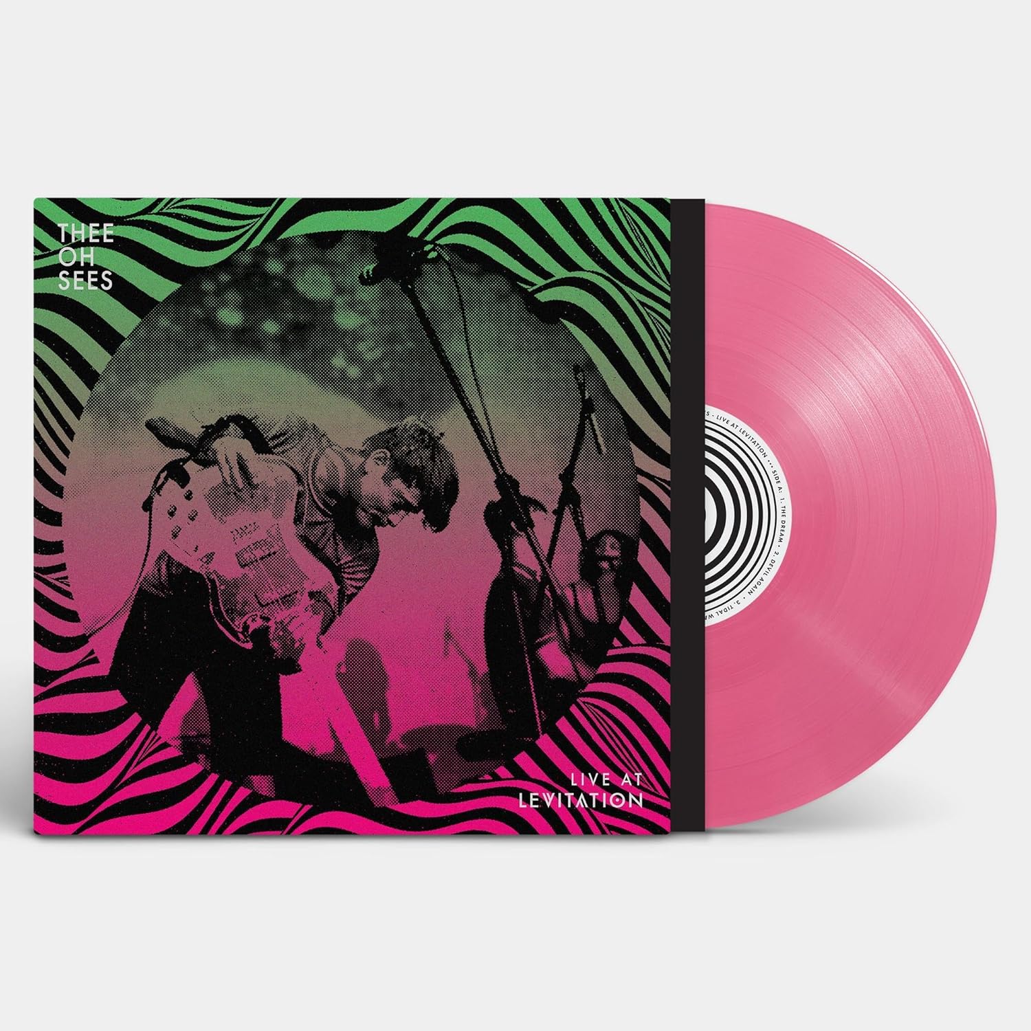 Live At Levitation (Colored Vinyl, Pink por Artista não identificado — capa do álbum