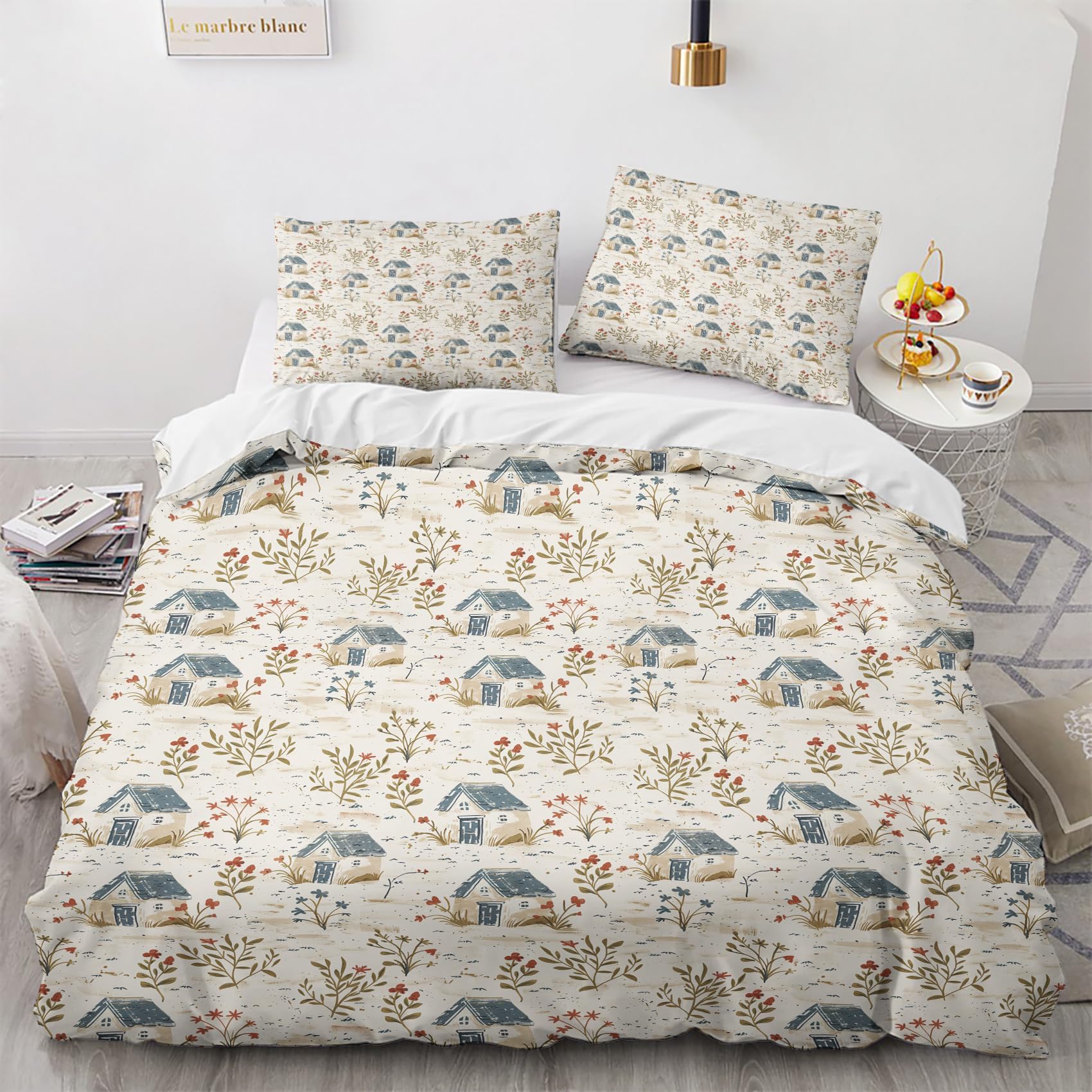 Housse de couette 160x200 Petite cabane : la solution pour un lit enfant doux qui résiste aux lavages