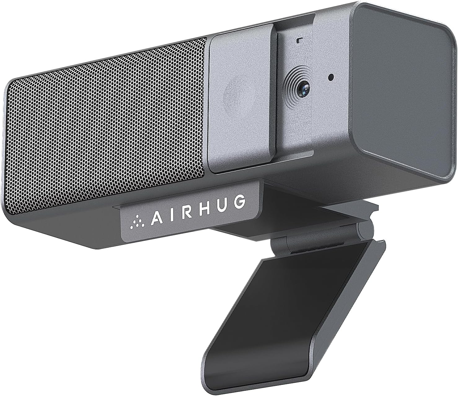 AIRHUG 3 in 1 1080P Webcam with Microphone & Speaker, USB Camera for Video Conferencing/Online Class/Gaming Live, Built-in Privacy Cover